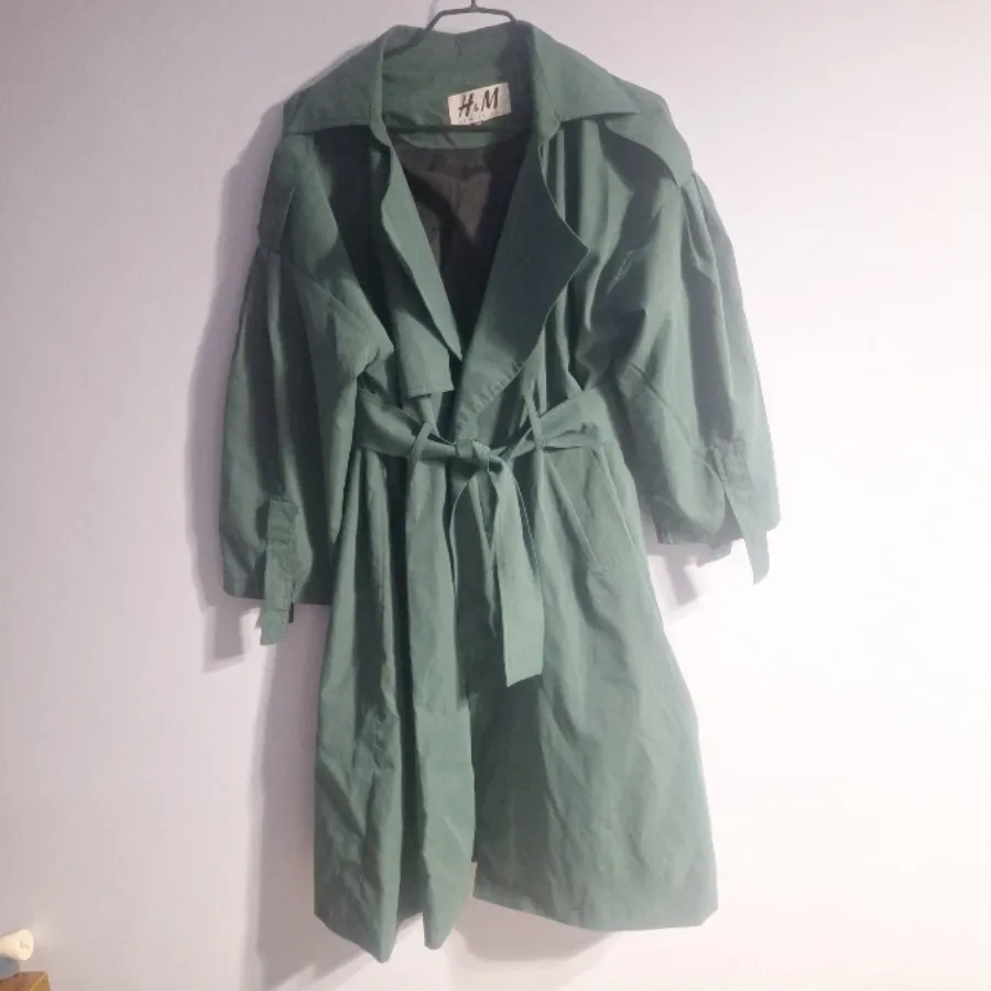 بارانی زنانه سبز تیره