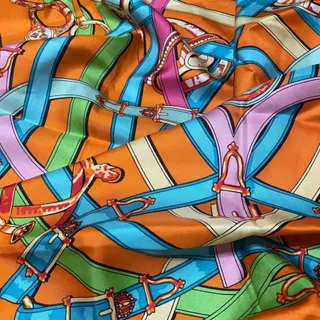 روسری ابریشم اصل دست دوز