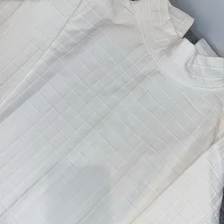 بلوز یقه اسکی سفید