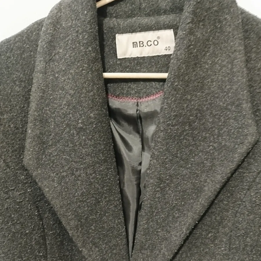 پالتو فوتر کوبیده زغالی