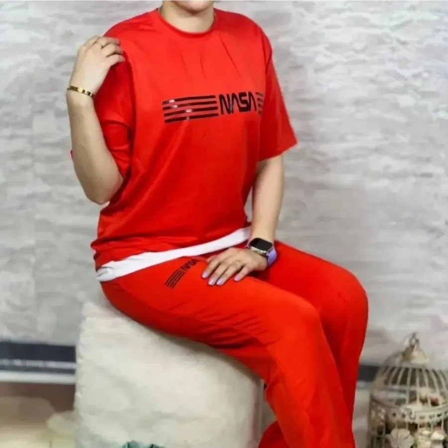 ست تیشرت شلوار بگ