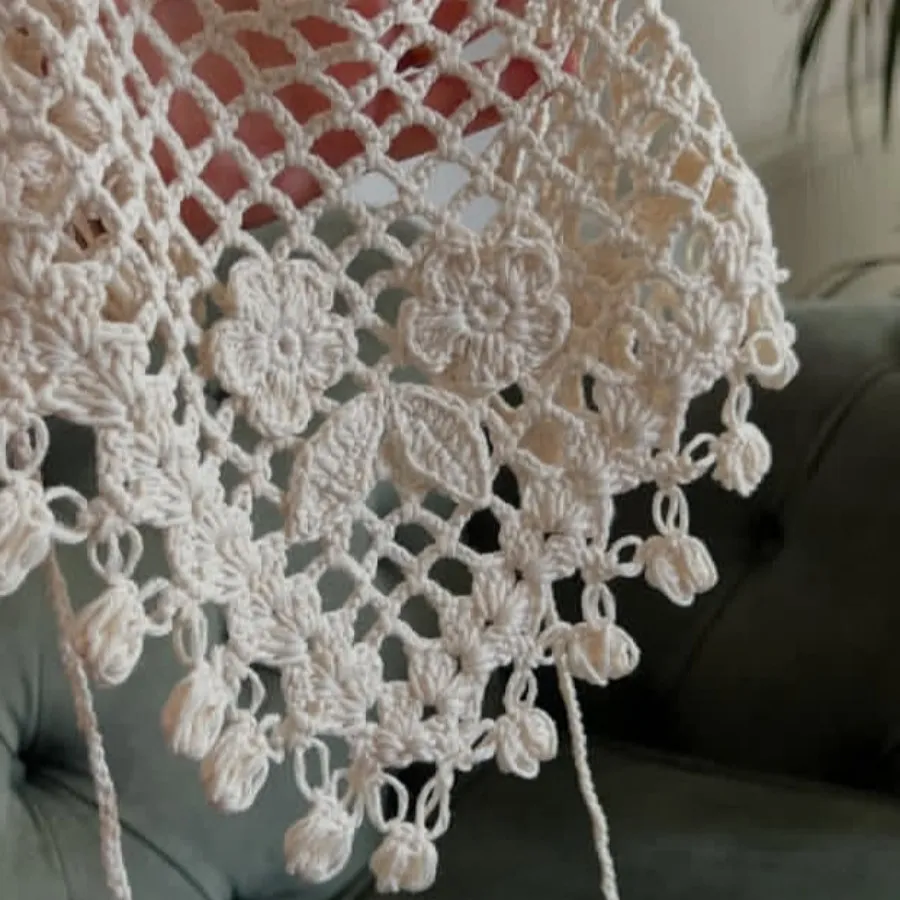 اسکارف بافتنی