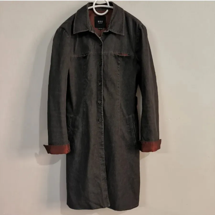 پالتو پاییزه جین