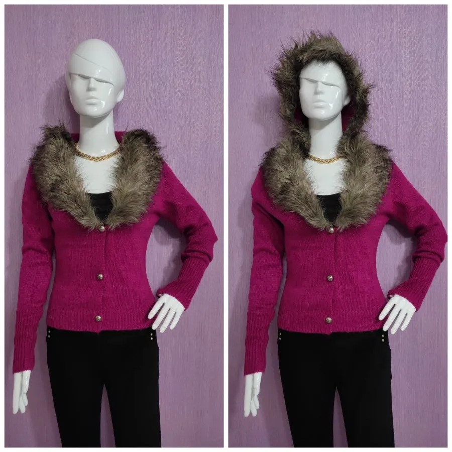 سوییشرت بافت کلاهدار