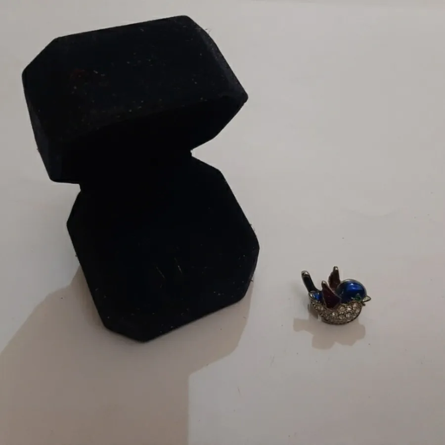 سنجاق سینه طرح پرنده