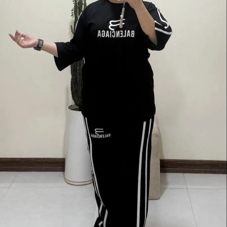 ست تیشرت شلوار بالنسیاگا