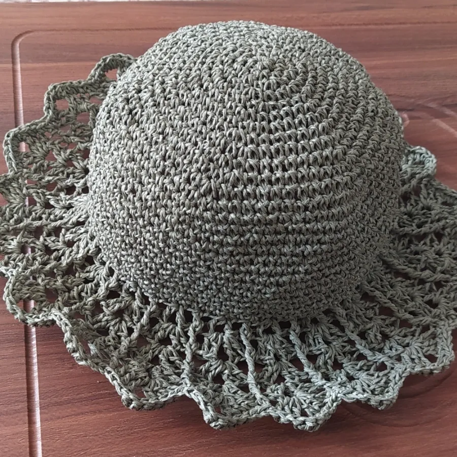 کلاه ساحلی رافیا