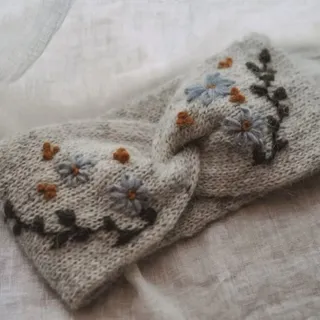 هدبند بافت گلدوزی