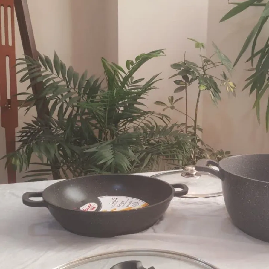 قابلمه و ماهی تابه