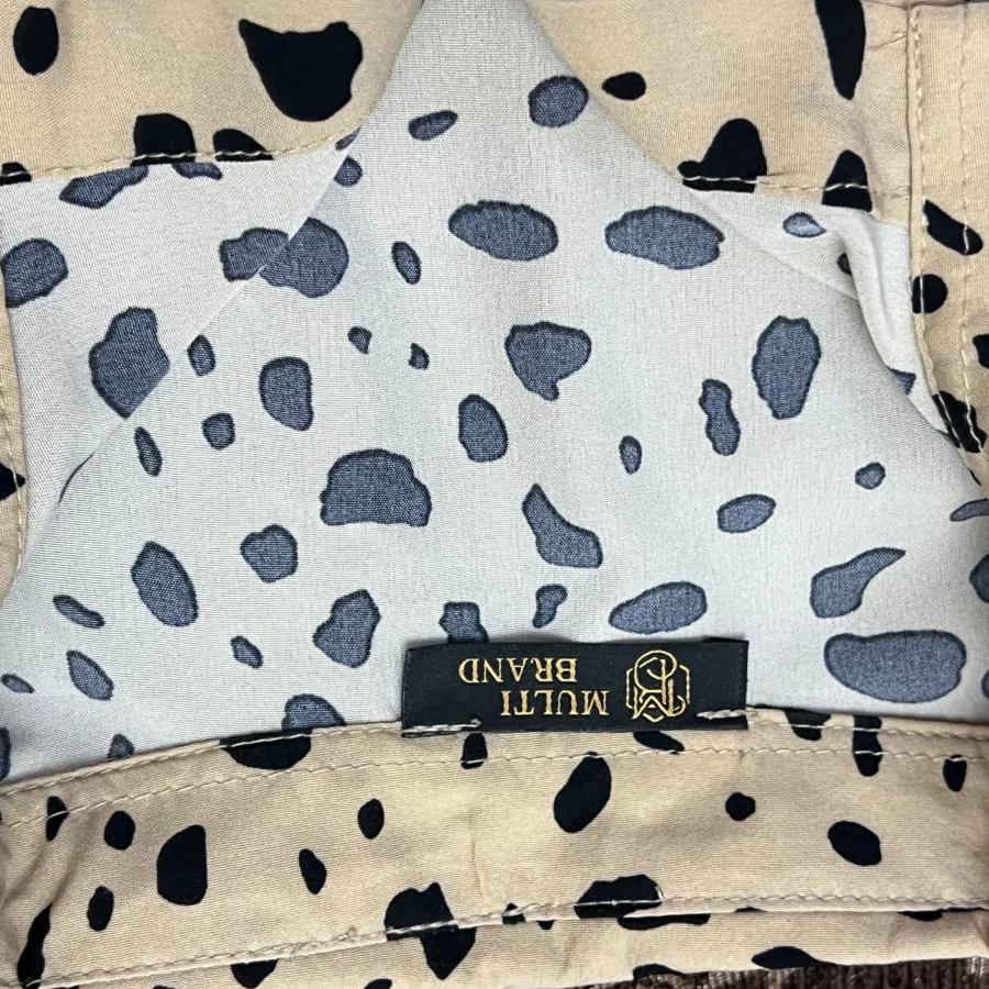 شومیز استین کوتاه پلنگی