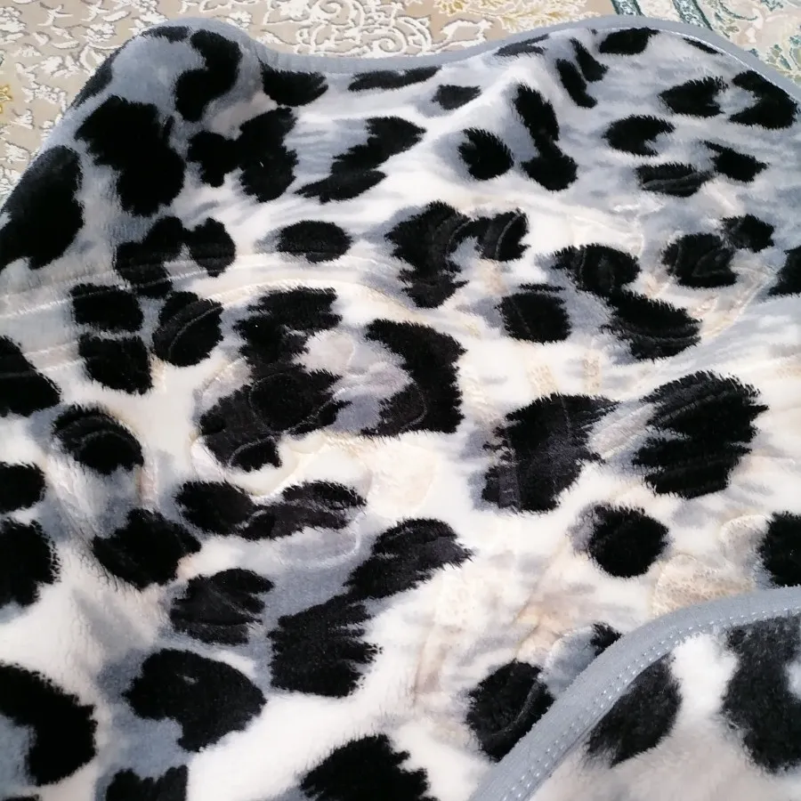 پتو پلنگی گلبافت