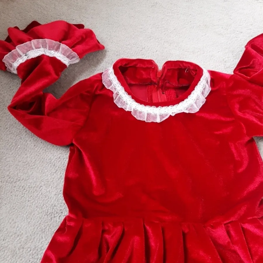 پیراهن مخمل یلدایی