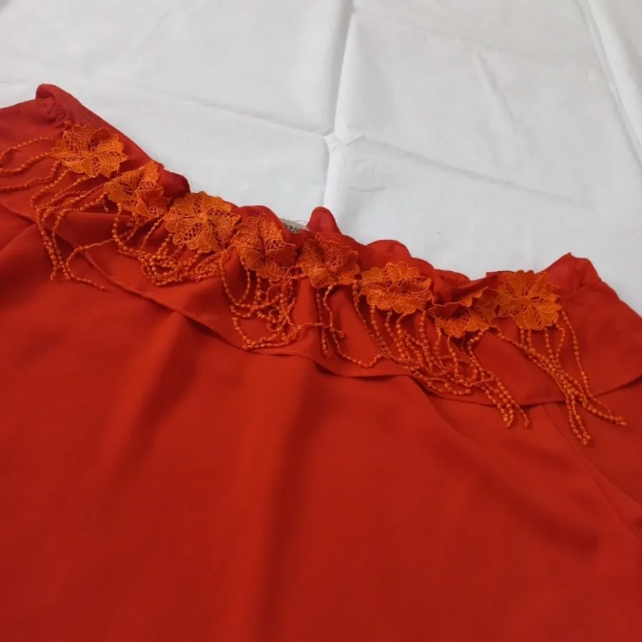 شومیز یقه قایقی نو