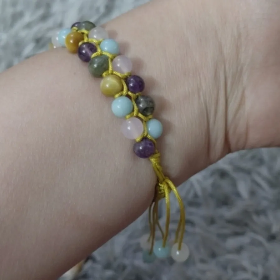 دستبند سنگ طبیعی