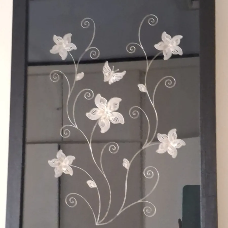 تابلو گل نقره 840 وزن30 g