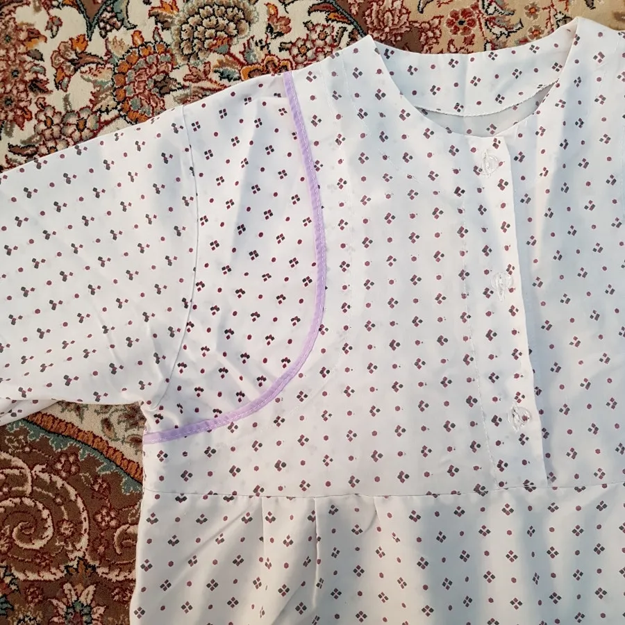 پیراهن نخی شیردهی