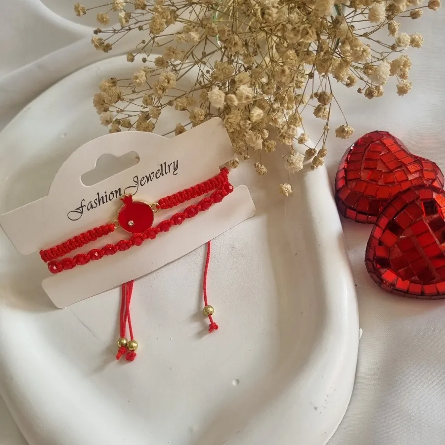 دستبند و گردنبند کریستالی