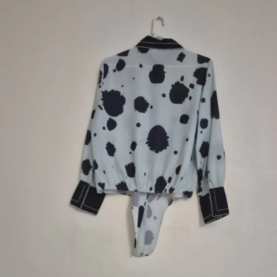 شومیز مجلسی طرح دار