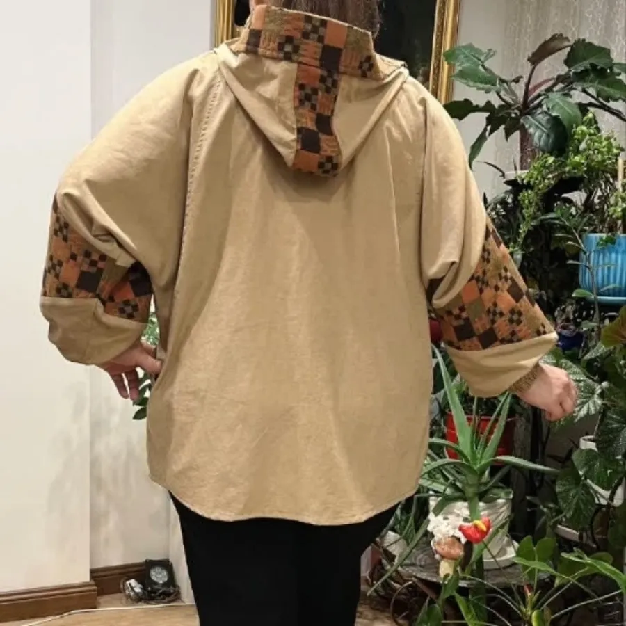 کت کلاهدار پاییزه