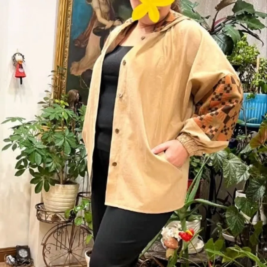 کت کلاهدار پاییزه