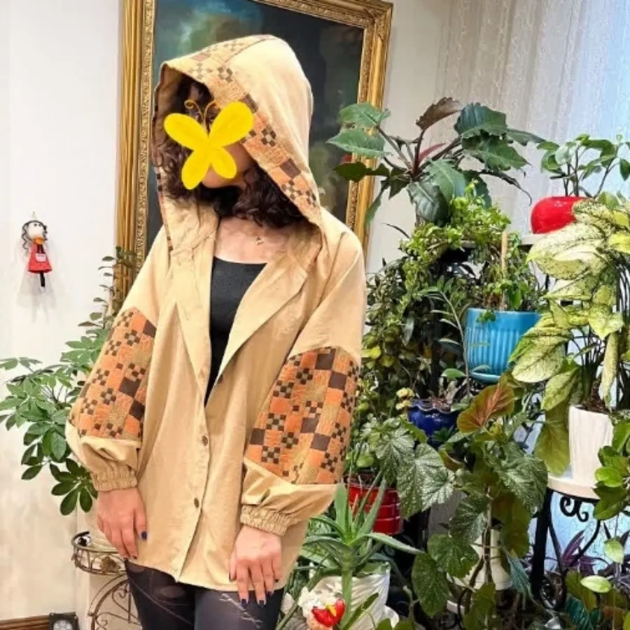 کت کلاهدار پاییزه