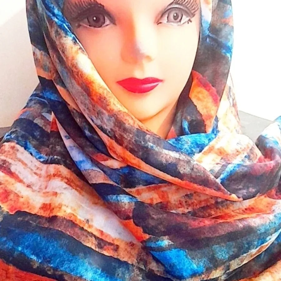 روسری نخی قواره بزرگ