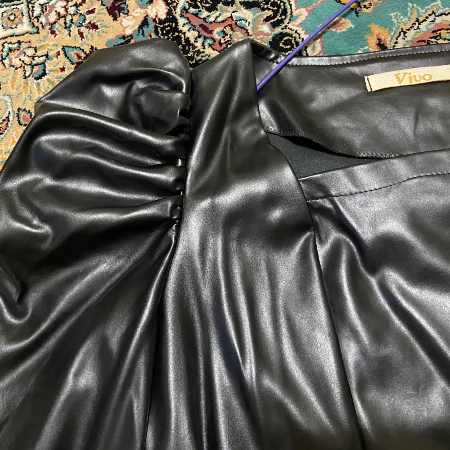 ست شومیزشلوارک چرم