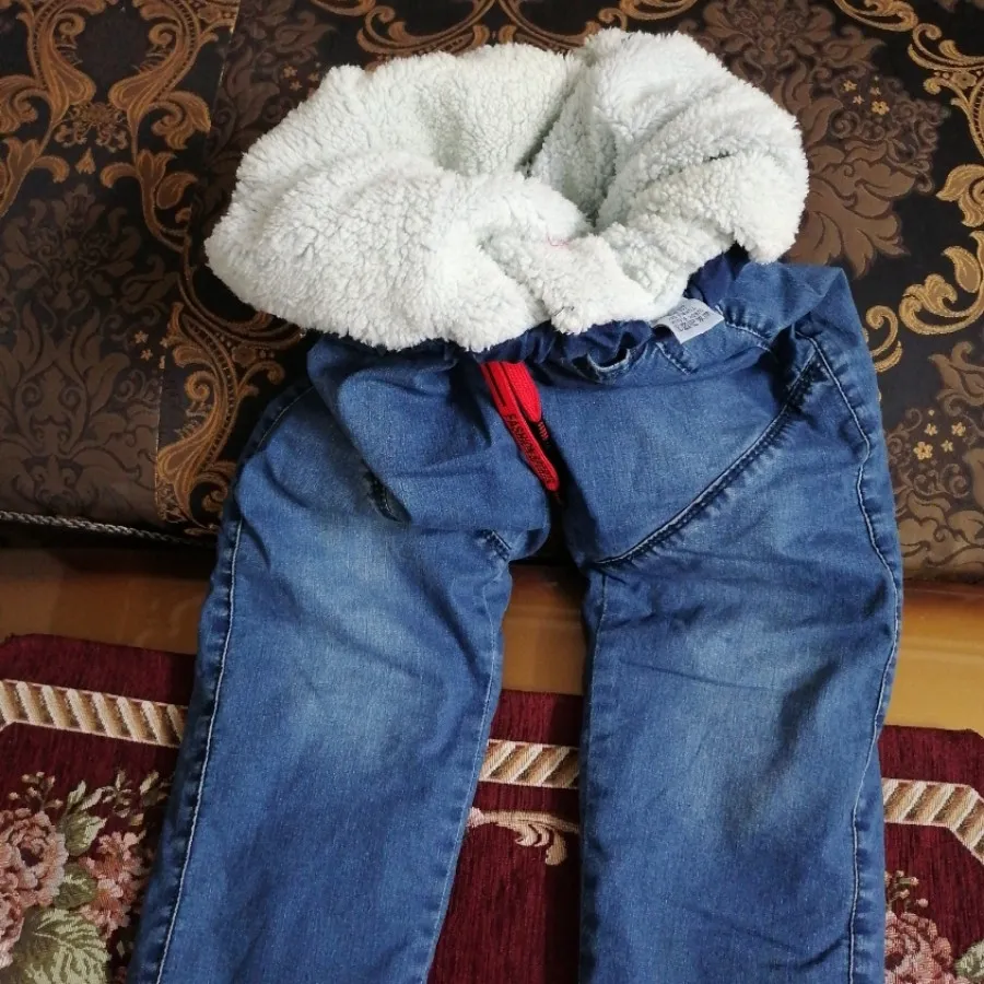 شلوار جین تو پشمی M&J