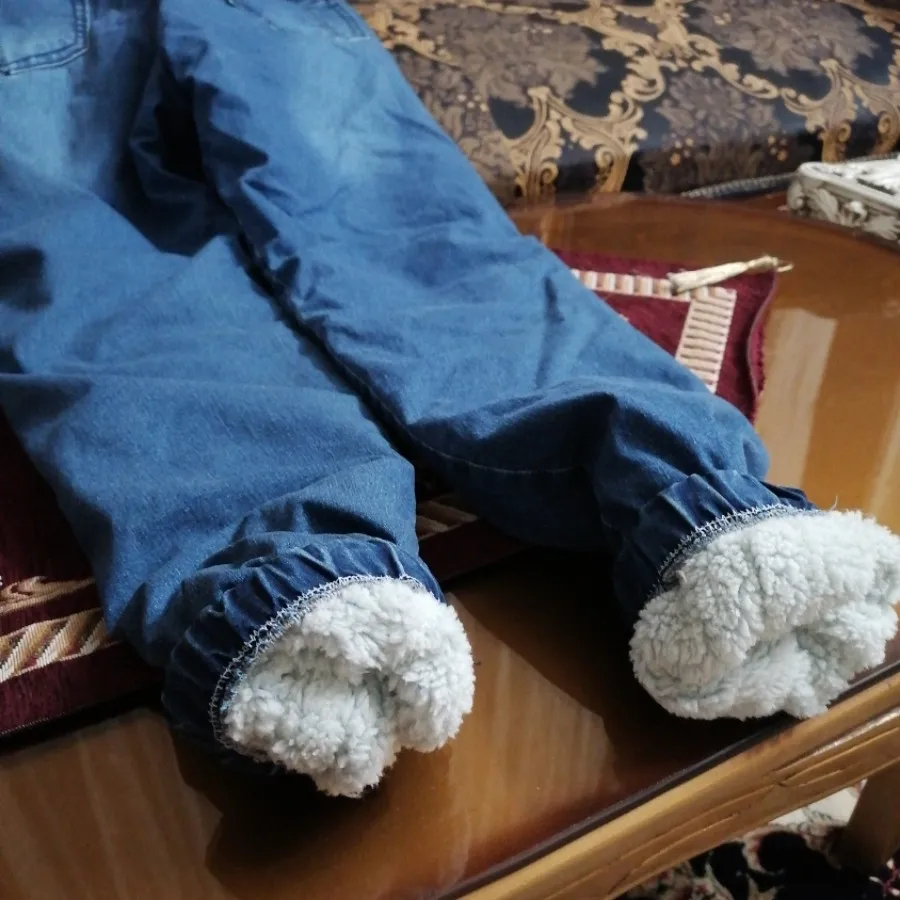 شلوار جین تو پشمی M&J