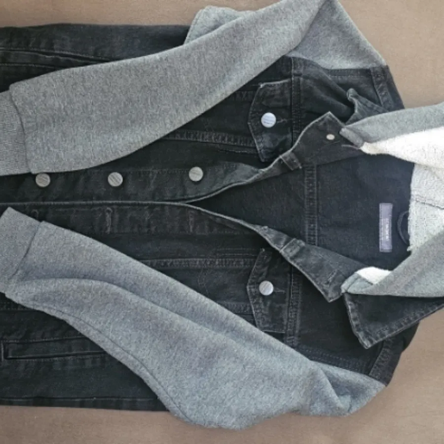 کت جین کلاهدار  ال سی