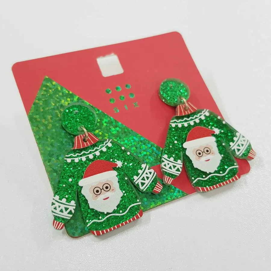 گوشواره کریسمسی بابانویل