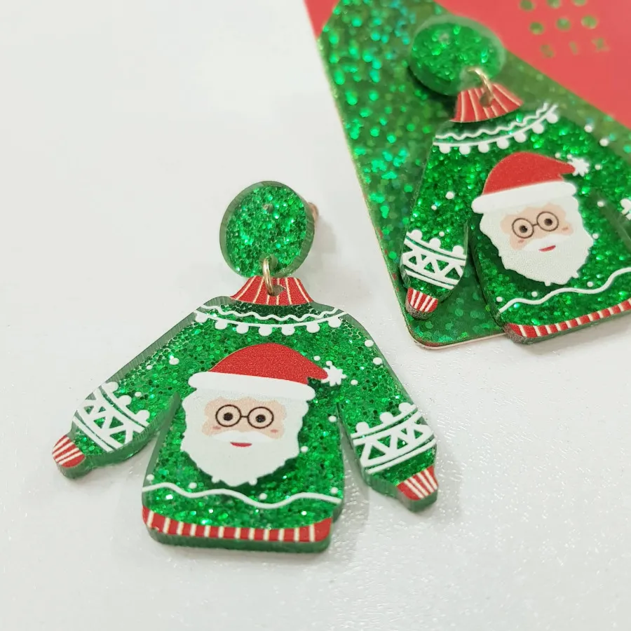 گوشواره کریسمسی بابانویل