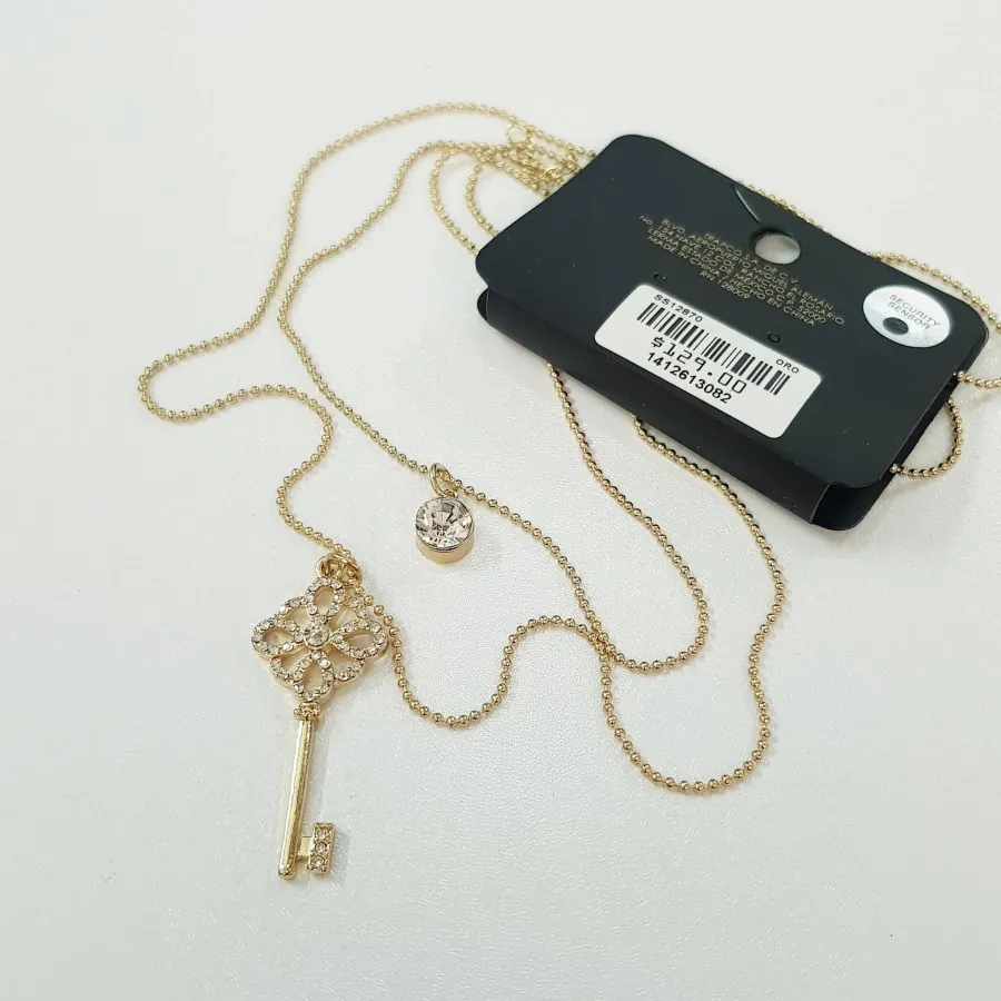 گردنبند طلایی دو ردیفه