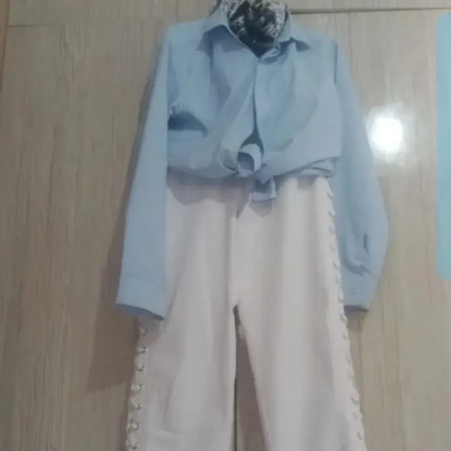 شلوار سفید کایلی جنر Roca