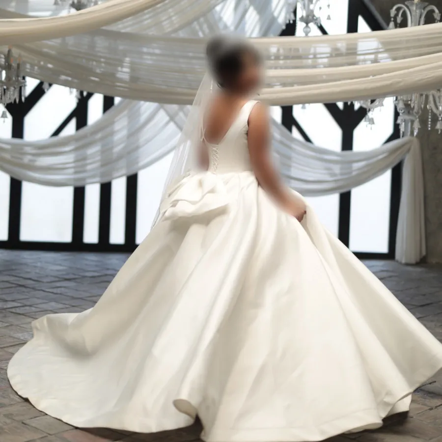 لباس عروس ساتن