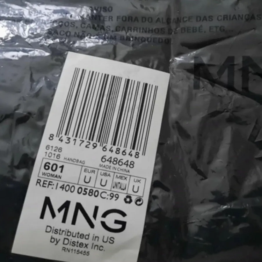 کیف مجلسی جیر مشکی مانگو