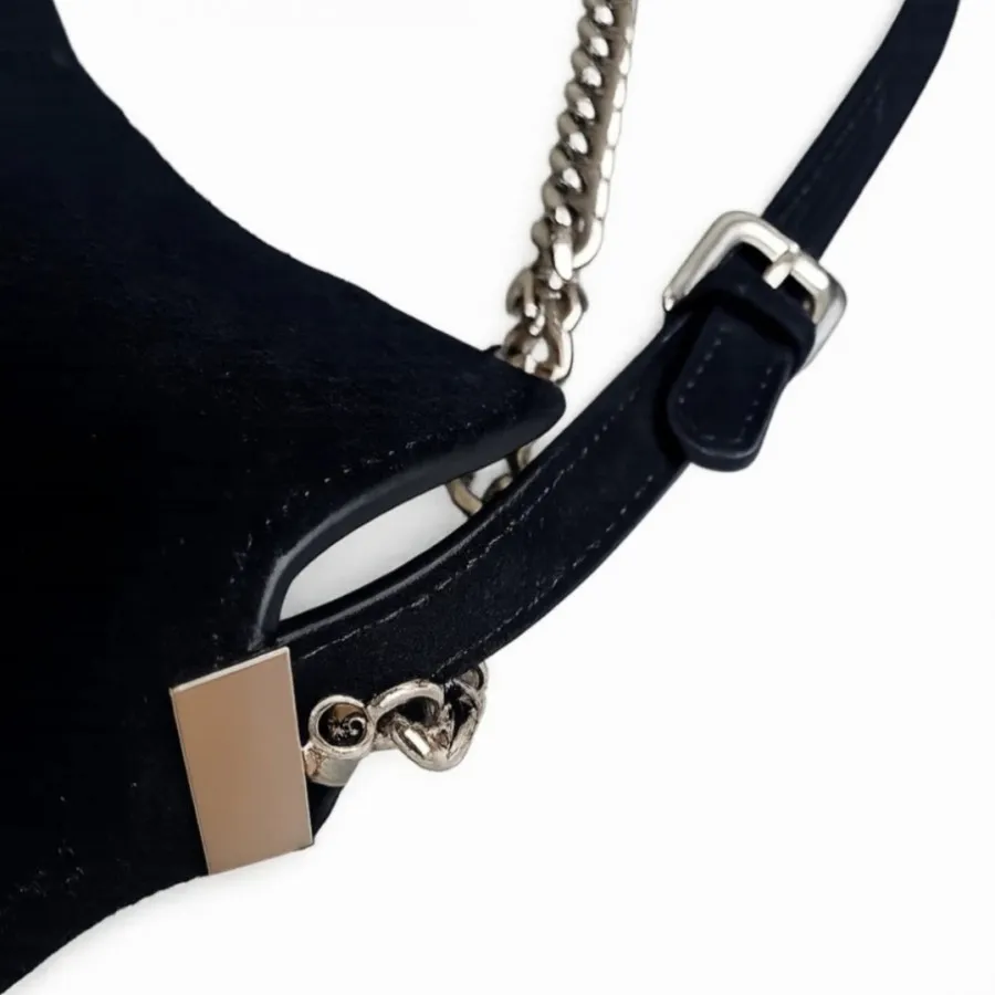 کیف مجلسی جیر مشکی مانگو