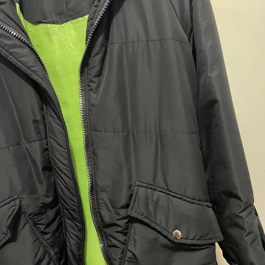 کاپشن کلاهدار کوتاه