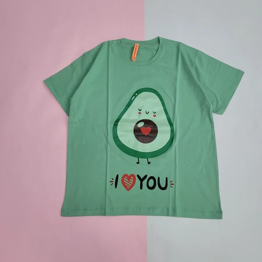 تیشرت جذاب آووکادو