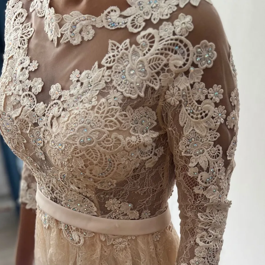 لباس مجلسی دانتل ترک