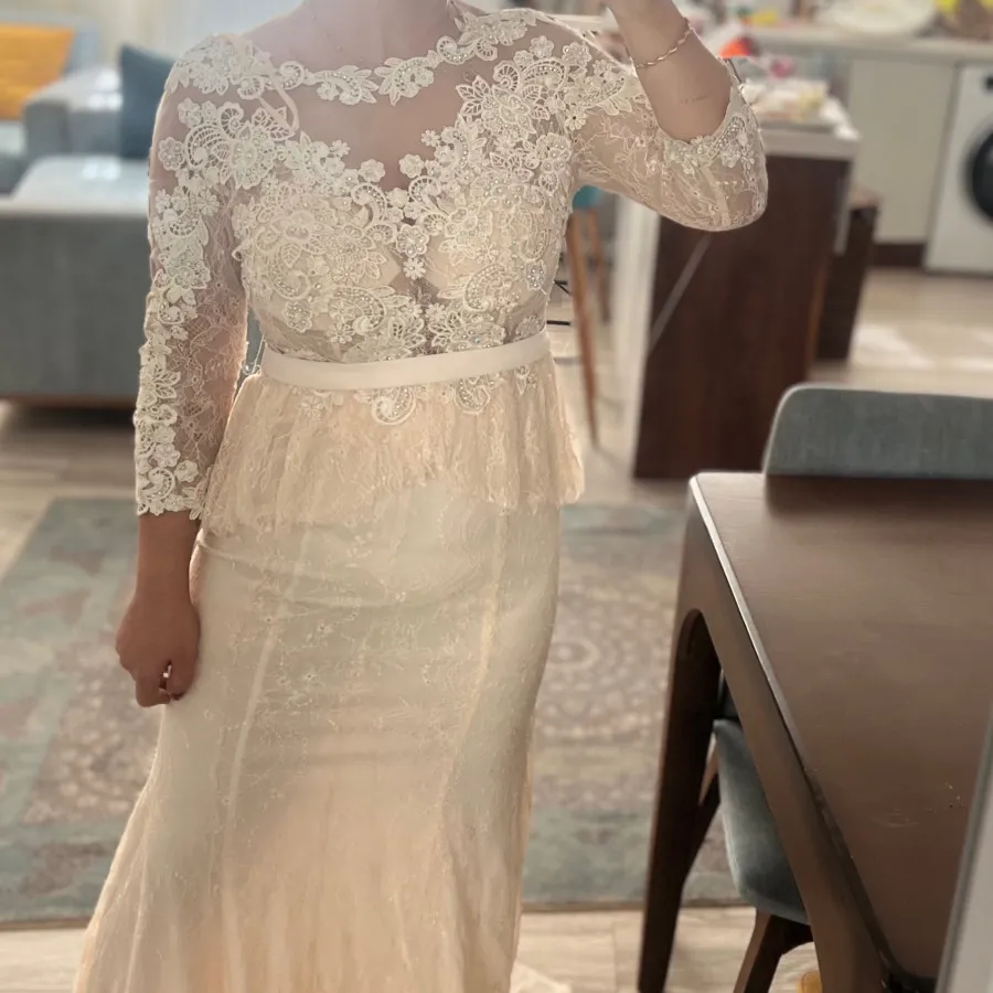 لباس مجلسی دانتل ترک