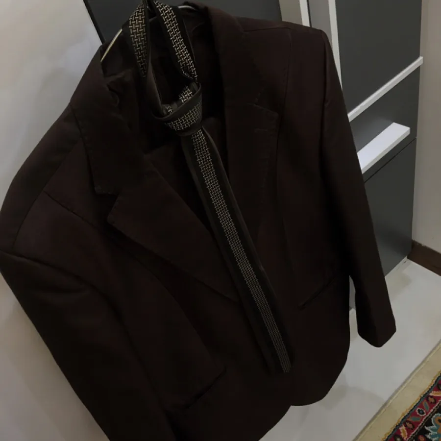 کت و شلوار مردانه قهوه ای