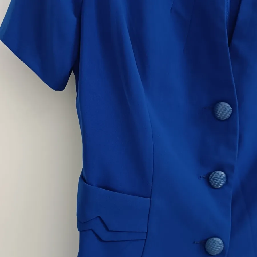 کت یا رویه تکی آبی زیبانو