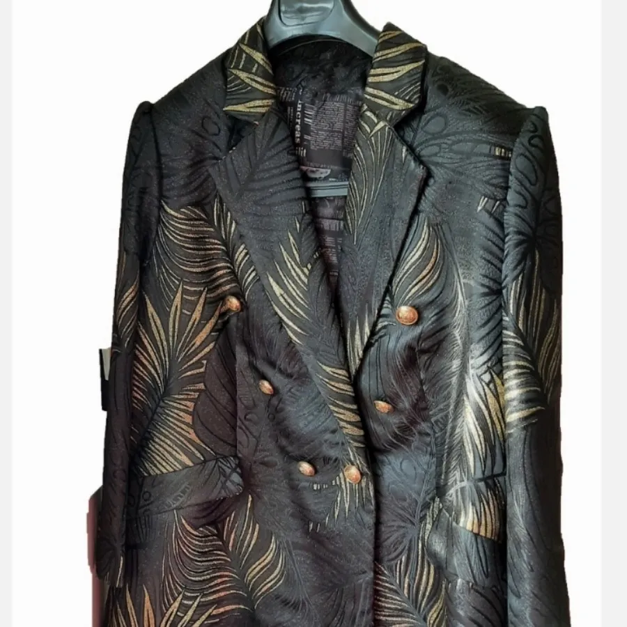 کت ژاکارد مجلسی