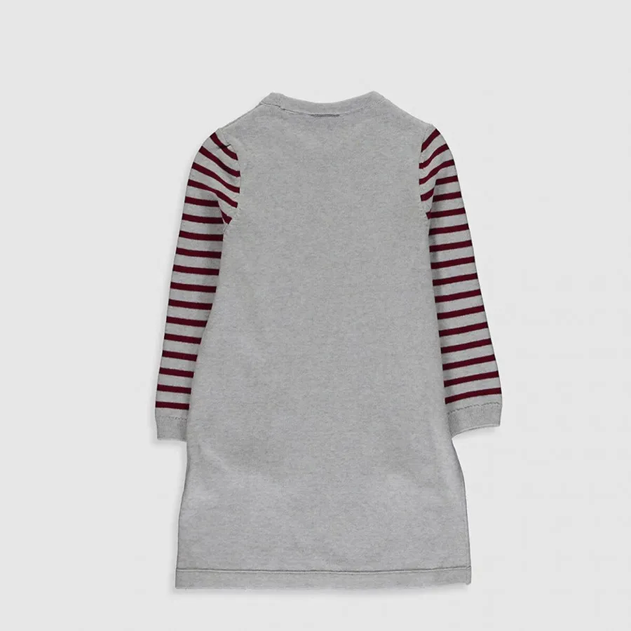 پیراهن بافت و جوراب lcw