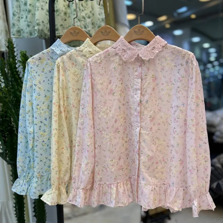 شومیز خامه دوزی شیک