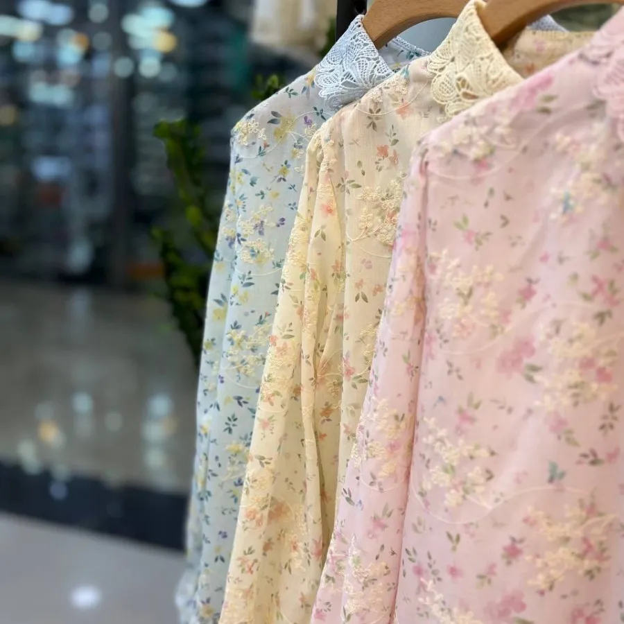 شومیز خامه دوزی شیک