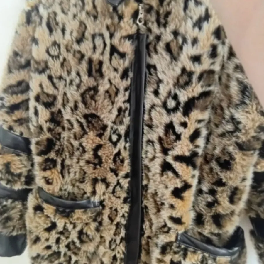 پالتو پشمی با چرم جنس عال