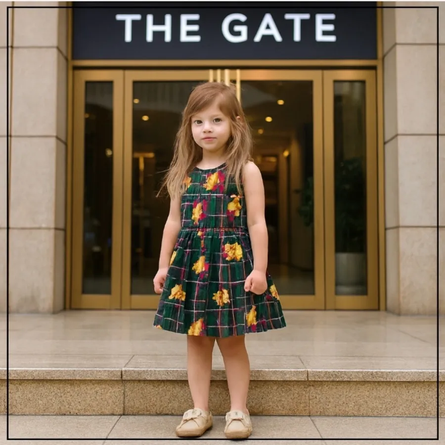 پیراهن دخترانه