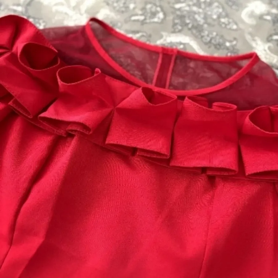 شومیز قرمز یلدایی